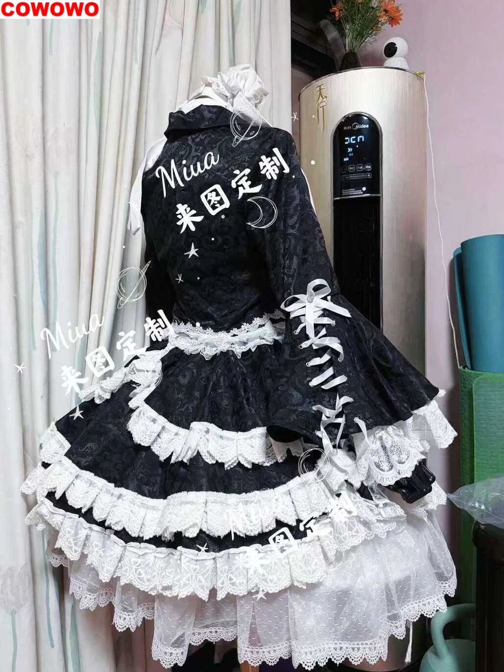 Danganronpa Celestia Ludenberck Lolita Dress Cosplay Costume Cos Game Anime Party Uniform Hallowen Play Role Clothes Clothing