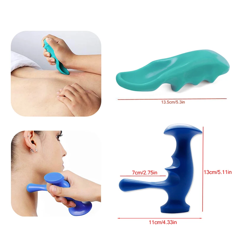 1Pcs Thumb Massage Device Deep Tissue Massager Physiotherapy Small Tools Full Body Points Point Trigger Massage Portable