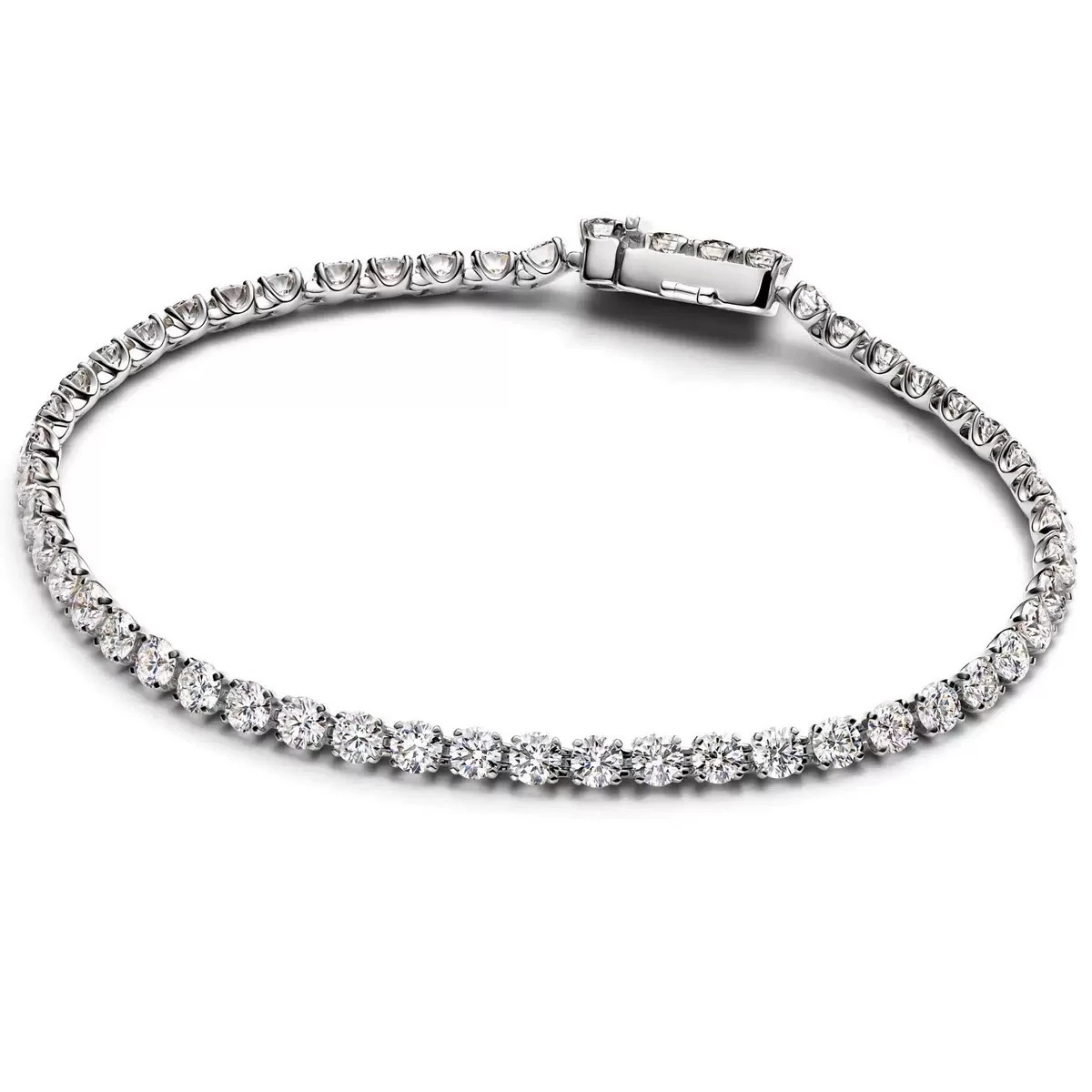 Sternförmiges Verstellbares Armband S925 Reines Silber Rose Schlangenkette DIY Zubehör Charm Damenschmuck Hochzeitsgeschenke – Detail 2