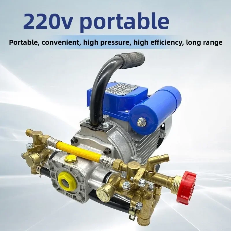 Premium Household 220V Electric Watering Can Portable Pure Copper Pump Head Motor Copper Wire