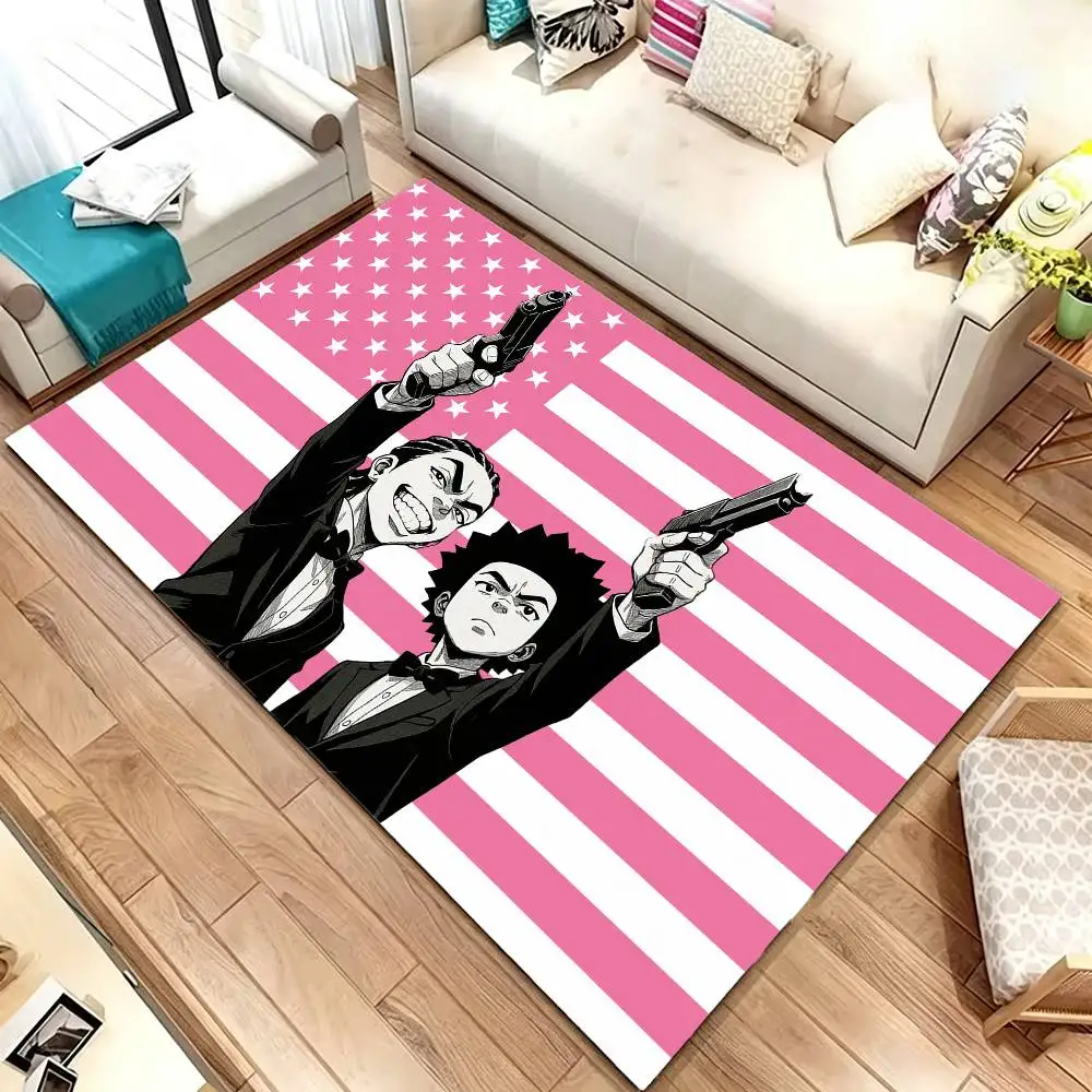Anime The B-Boondocks Floor Mat Rugs Soft Bedroom Floor Anti-skid Household Carpets