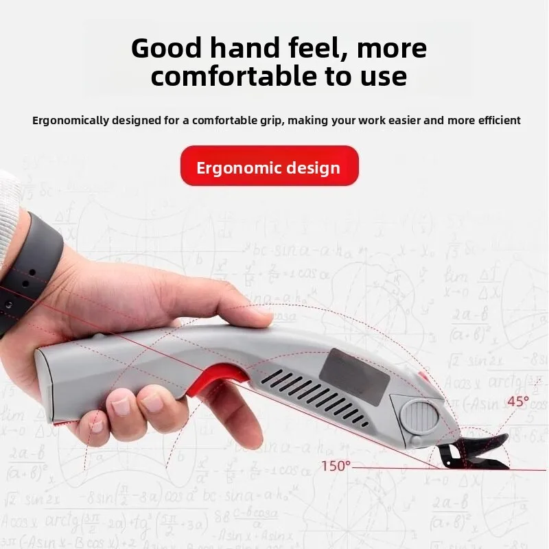 Electric Scissors Cloth Cutting Handheld Electric Scissors Clothing Fabric Leather Trimming Cutting Machine Artifact