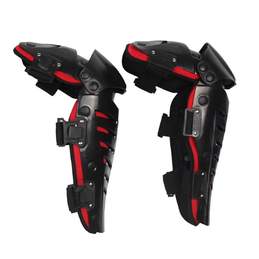 

1 Pair Motorcycle Knee Pads Safety Pad with Stainless Steel Hook Protection
