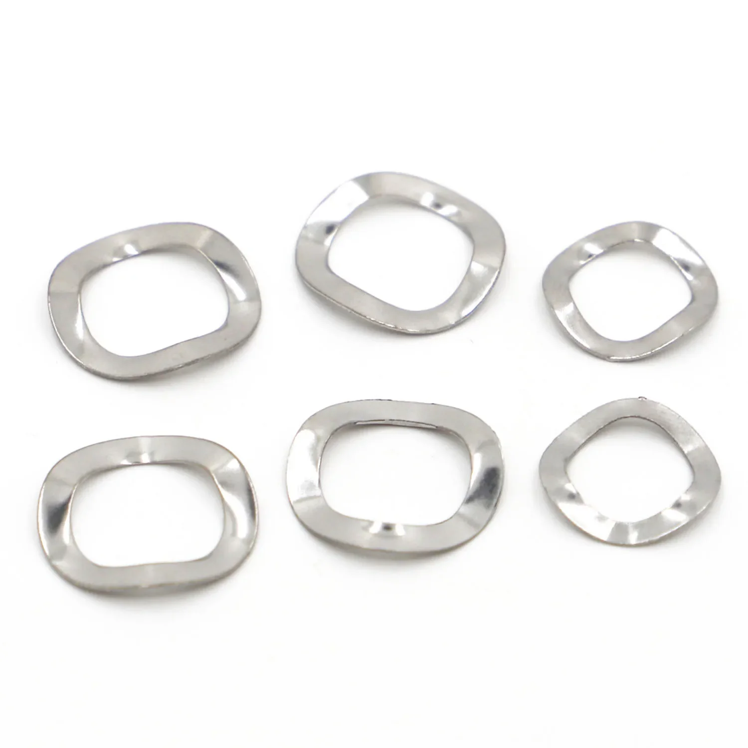 M3 M4 M5 M6 M8 M10 M12 M14 M16 M19 M23 M25 M27 M31 304 Stainless Steel Three Wave Washers Spring Washer