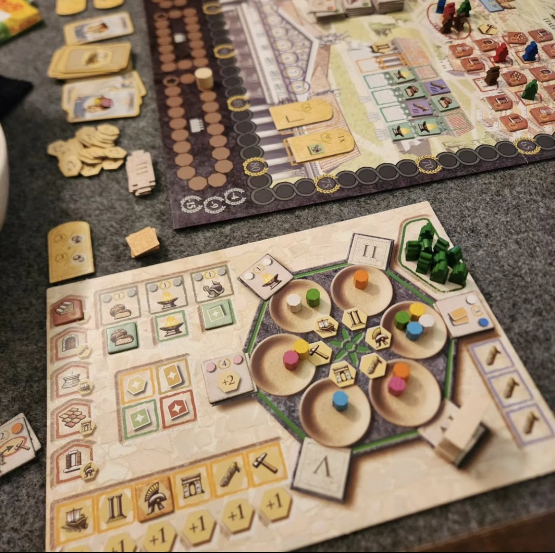 Stefan Feld Trajan Bordspel Voor Familie En Feest, Grappig Tafelspel, Vrienden Entertainment, Strategiespel, 2-5 Spelers
