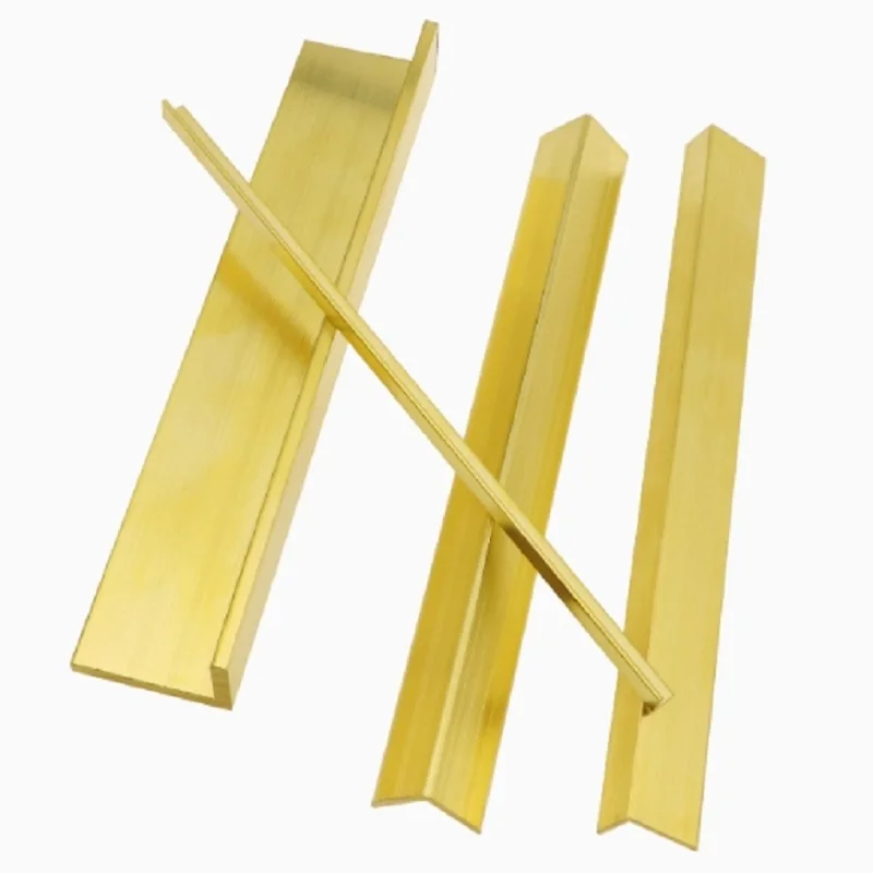 Brass Angle L Shaped Polish Plate Rod Bar