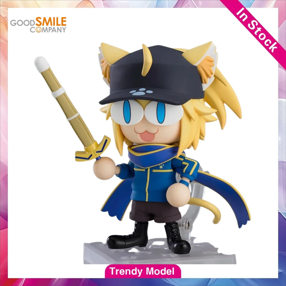 【TM】En stock GSC Nendoroid # Figura de Acción Misteriosa del Gato X de Fate/Grand Carnival, Modelo de Juguete Coleccionable, Adorno, 1700