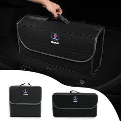 Car Trunk Storage Organizer Box Sundries Stowing Tidying Bag For SAAB 9-4X 9-7X 9-3 9-5 9-2X 9-X 9000 900 600 99 Monster GT750
