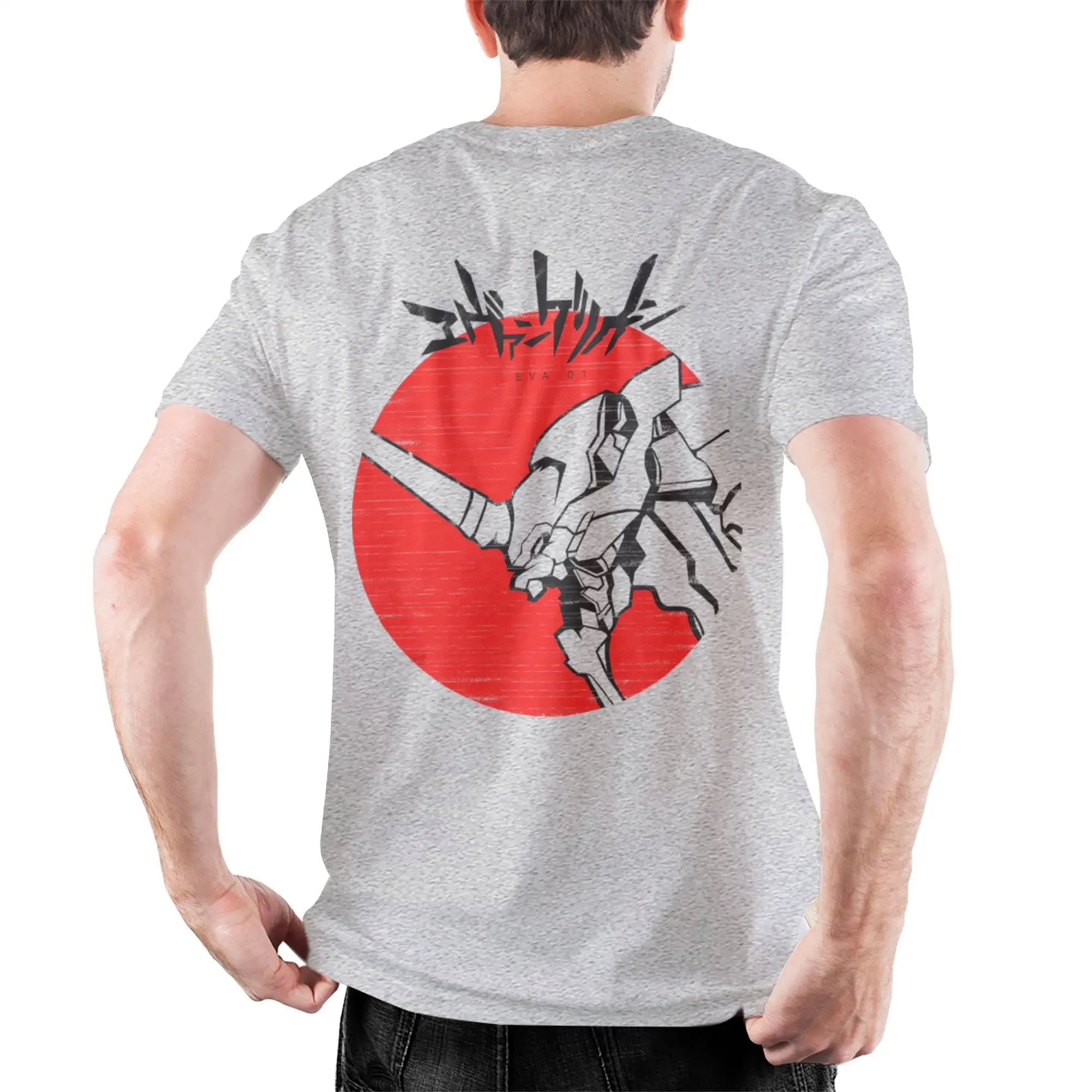 Men Women EVA 01 T Shirt  100% Cotton Clothing Leisure Short Sleeve O Neck Tee Shirt Birthday Present T-Shirt