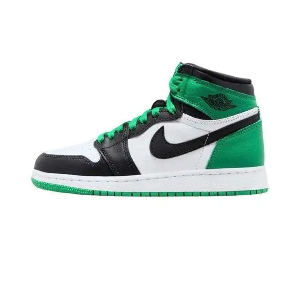 NIKE In Korea Jordan 1 Retro High OG Schwarz Lucky Green FD1437-031