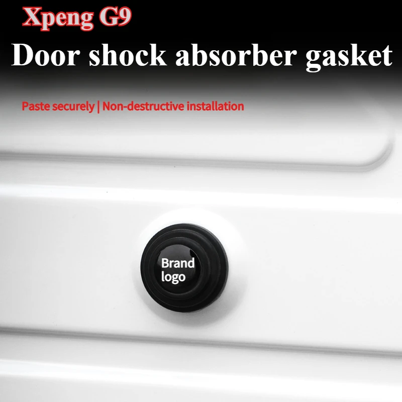 For 24 Xpeng G9 Special Door Shock Cushion Rubber Cushion Patch Inside The Door Mute Anti-shock Anti-collision Strip Supplies