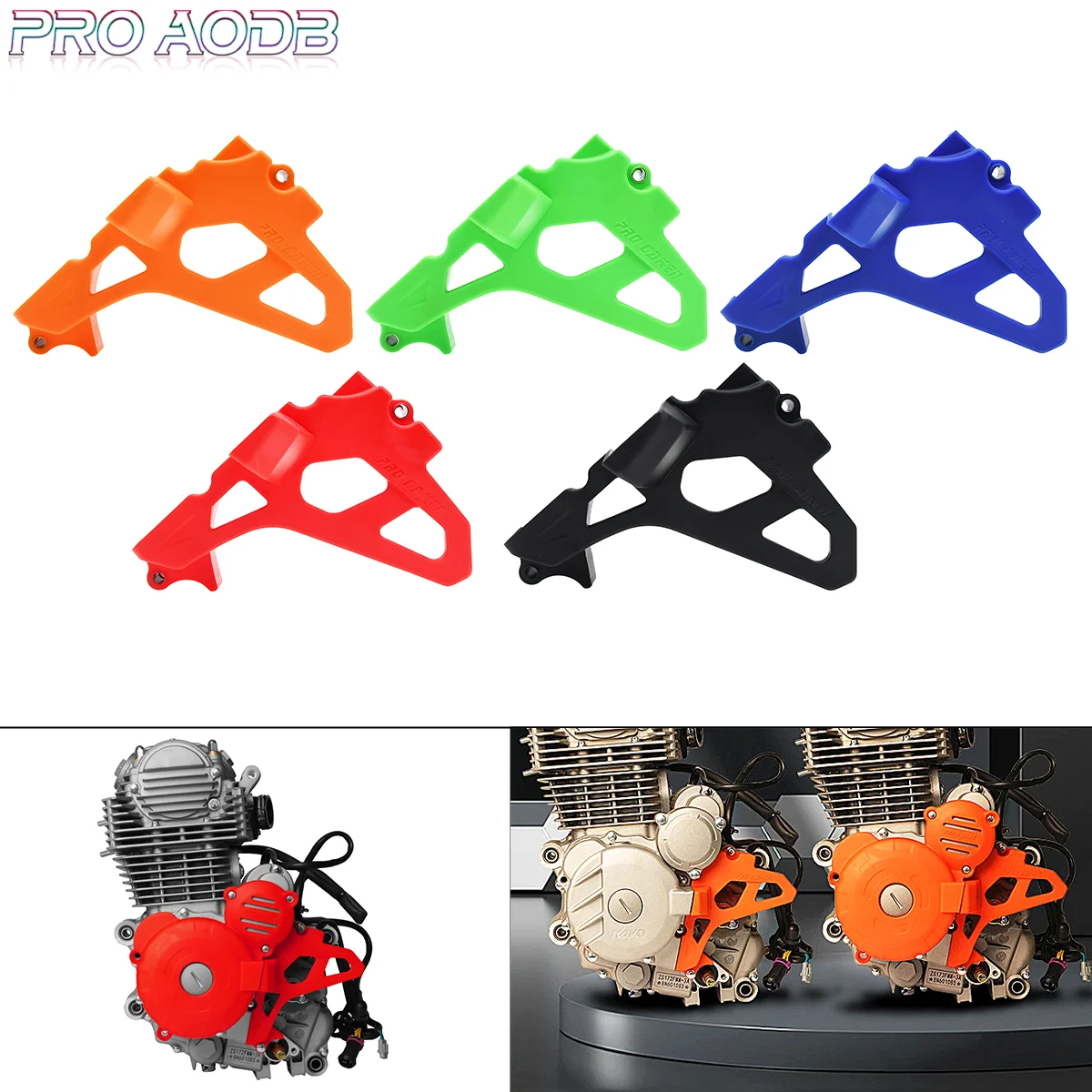 Motorcycle Engine Small Sprocket Gear Protective Cover Modification Accessories For ZONGSHEN Racing ZS172mm CB250F ZS174 CBS300