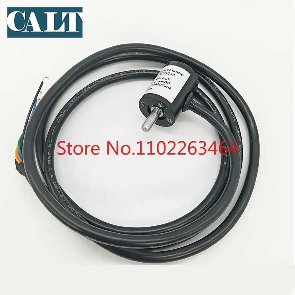 

DC 5 volts Magnetic Sensitivity SSI Output 0-360 degrees 12 bits Hall Angle Sensor