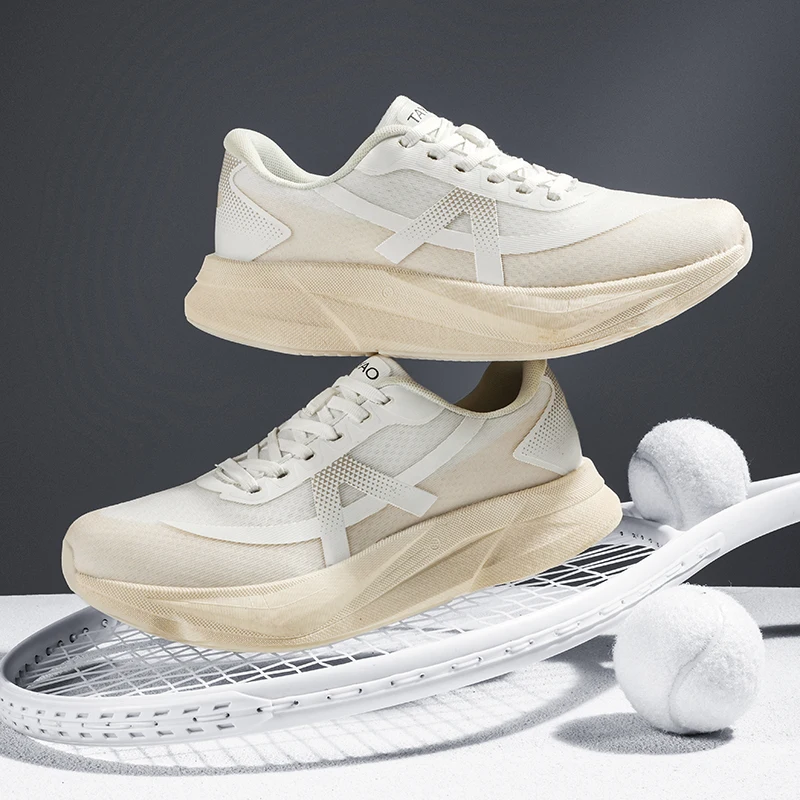 

2025 New Couple's Autumn Racing Running Shoes Breathable Shock-Absorbing Lightweight Mesh Sports Shoes