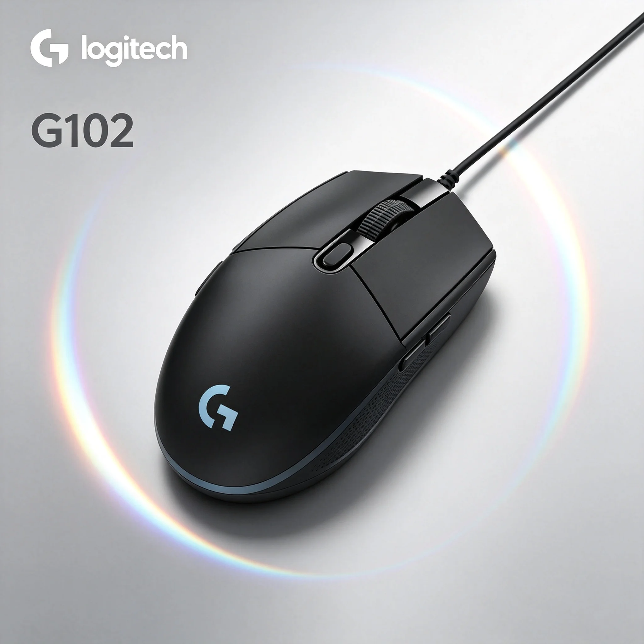 Original Logitech G102 RGB Wired Gaming Mouse For CSGO PUBG LOL League of Legends Valorant Gaming Laptop Desktop