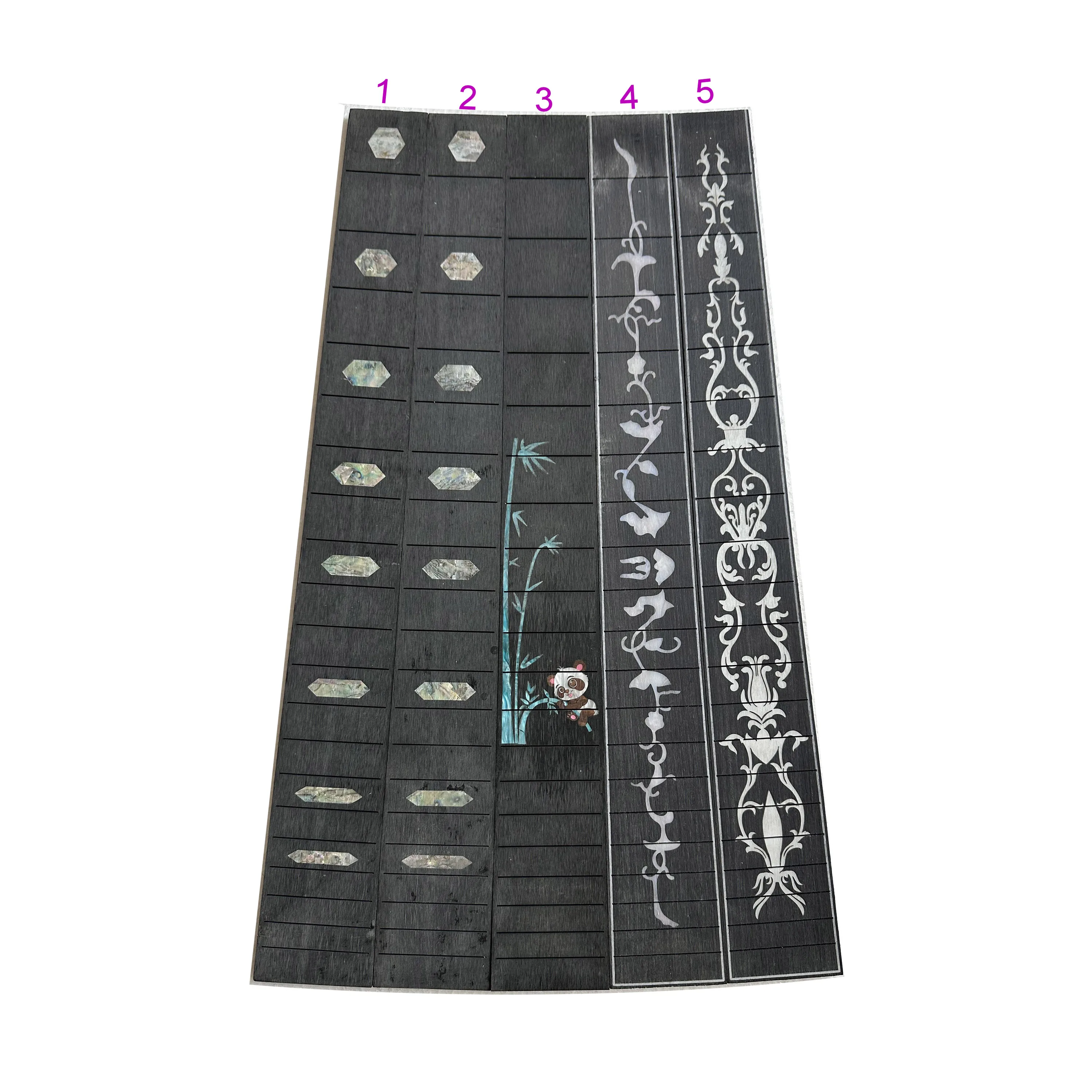 

Guitar Neck Parts Luthier DIY Tool Engineer Wood Guitar Fretboard Replacement Accessories Fingerboard for Acoustic Guitar