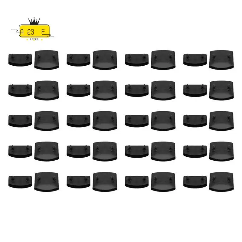 

A23E-40 шт., торцевые заглушки для кроватей, держатели, разъем, мебельный аксессуар для удержания, крепежные деревянные рейки, каркас скелета доски для кровати