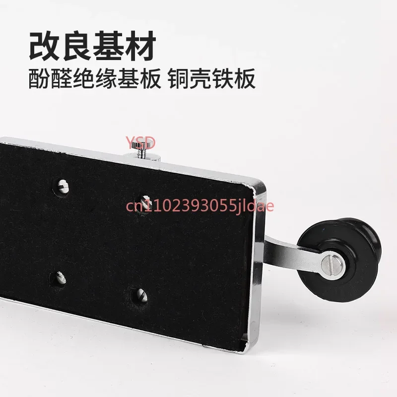 K4 Heavy-Duty Key  -  Shortwave Morse Code Key with 6.5mm Plug Black