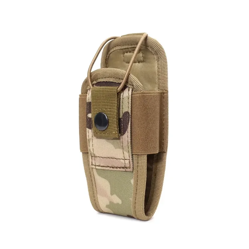 1PC Outdoor Walkie-Talkie Cover MOLLE Accessory Bag Multi-function Mobile Phone Bag Fanny Pack Walkie-Talkie Cover Molle Pouch