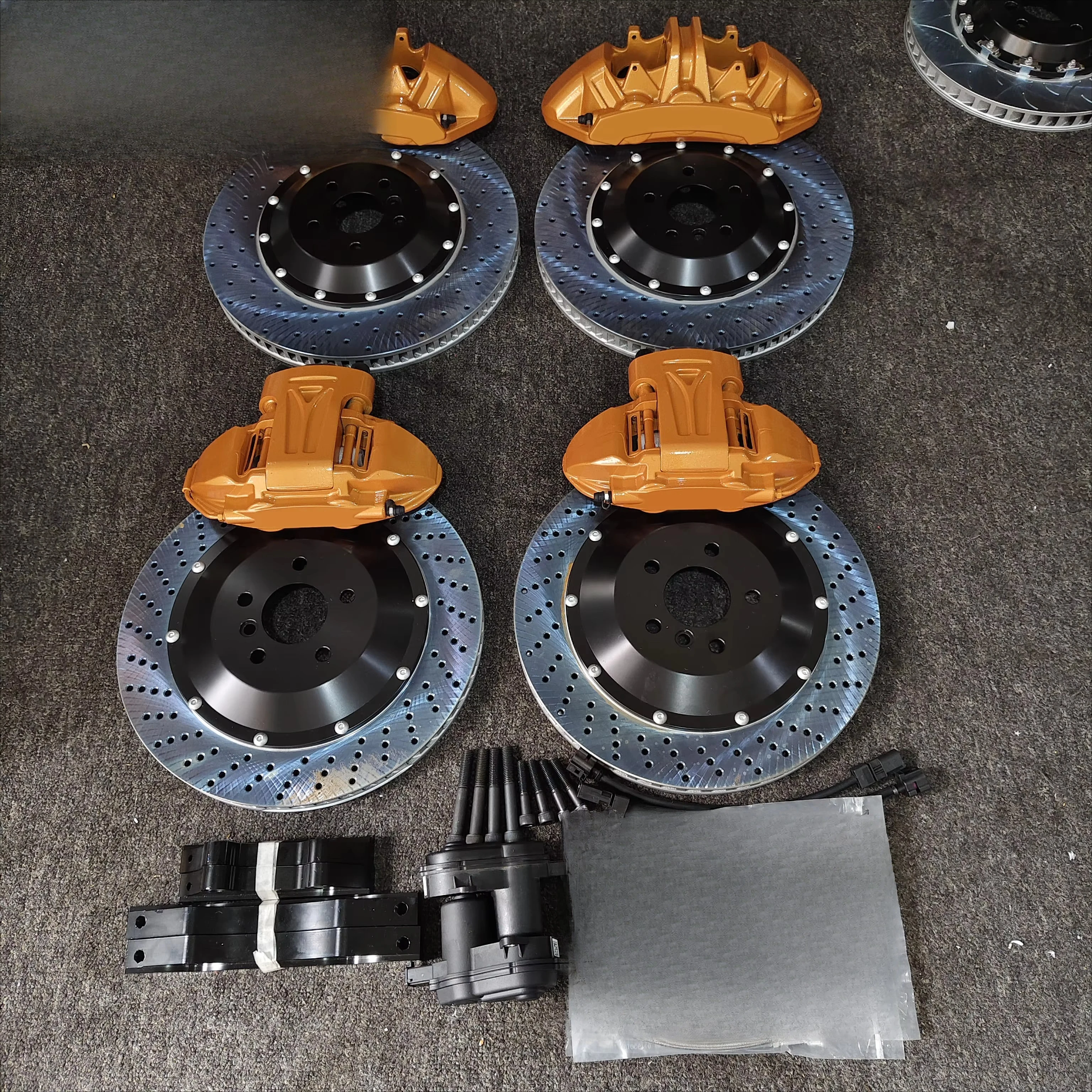 F45 G20 G28 G23 G30 G38 G68 G32 G11 G12 G15 G08 G02 G05 Brake Caliper Kit Large 4/6 Piston Brake Retrofit Upgrade Rotor