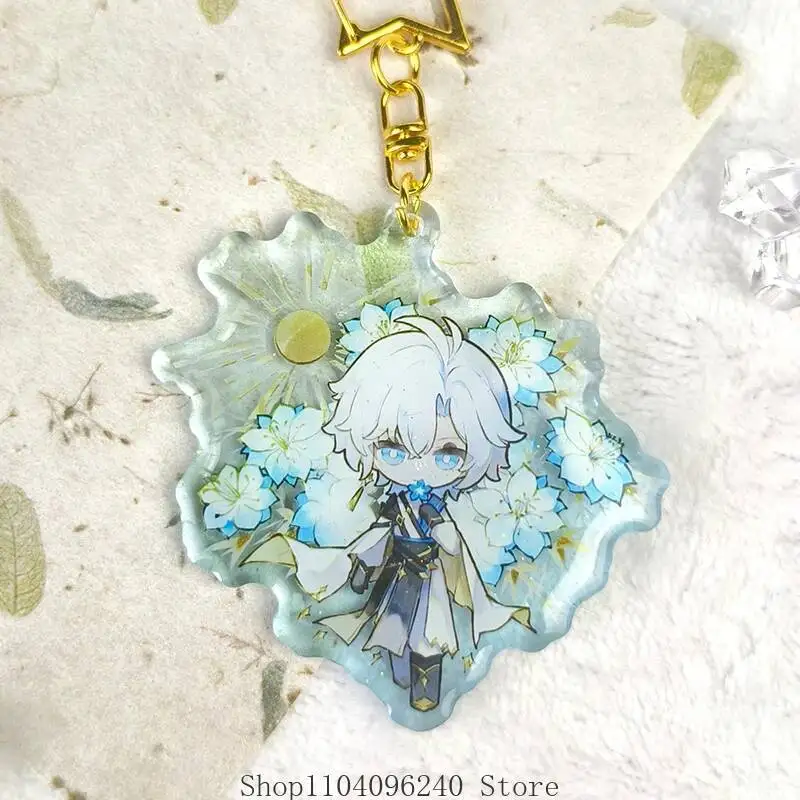 أنيمي لعبة هونكاي: ستار السكك الحديدية Aglaea Phainon القبلات كاستوريس هيرتا تأثيري الاكريليك المدرسية مفتاح سلسلة قلادة سلاسل المفاتيح ل