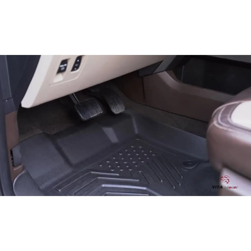 Floor Mats Liners for 2020-2026 Chevy Silverado Sierra 1500 2500/3500HD Crew Cab