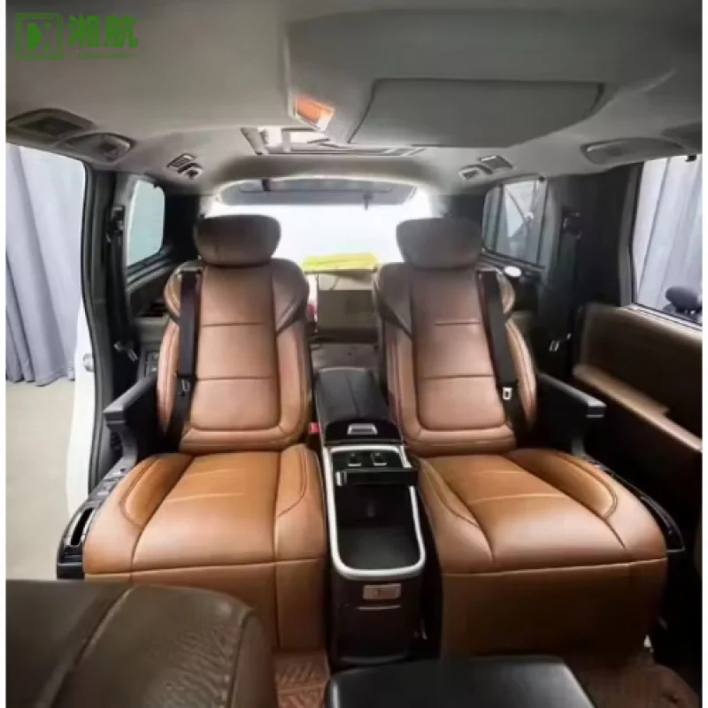 Suitable for Toyota Sequoia Land Cruiser Luxury VIP Electric Rear Seat Car Accessories New Design Interior Kit