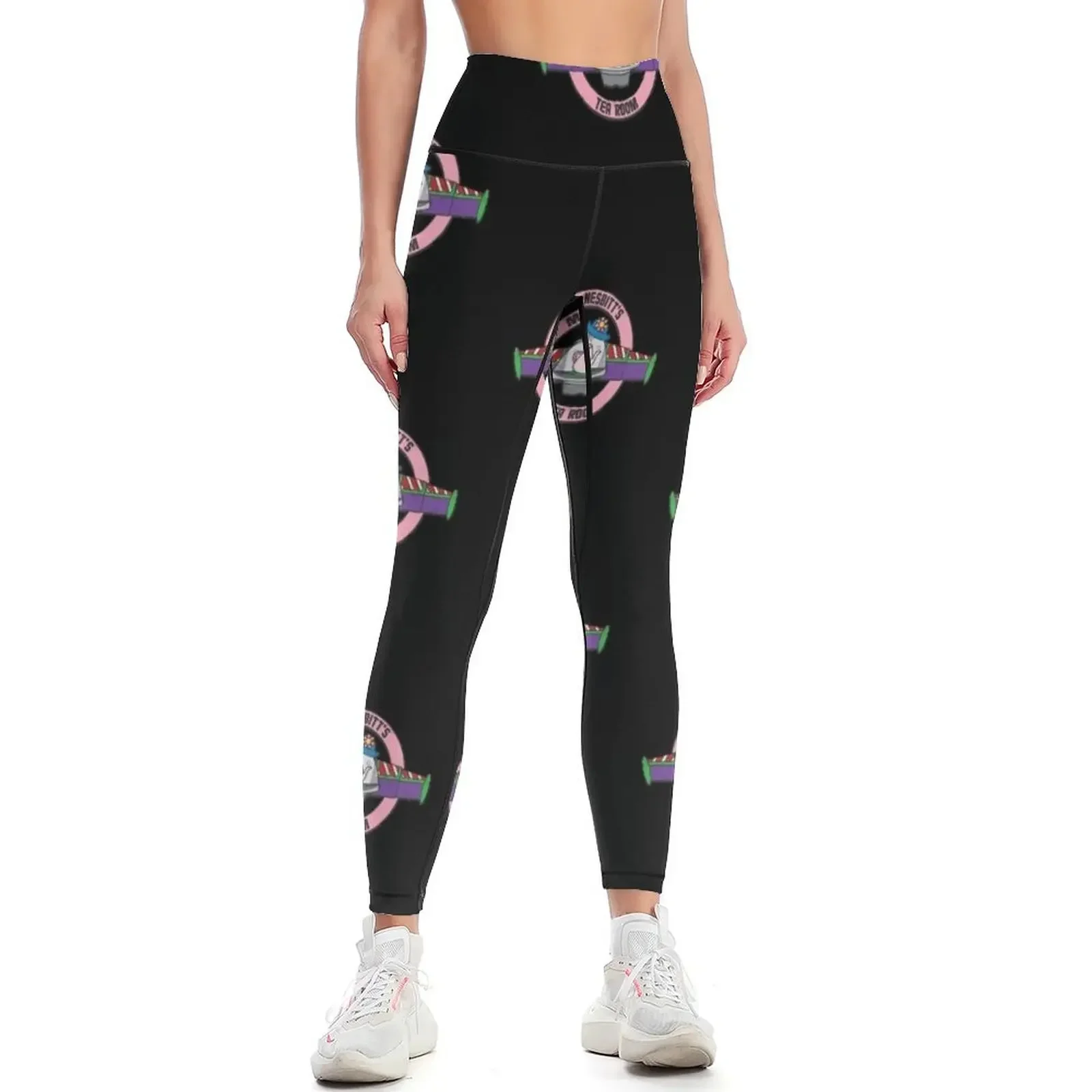 

Mrs Nesbit Tea Room Leggings for fitness high waist gym's clothing gym sportswear woman Womens Leggings