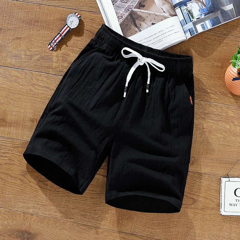 Large size 9XL 135KG summer men cotton home Stretch shorts big sales Comfortable soft oversize loose shorts black Green shorts