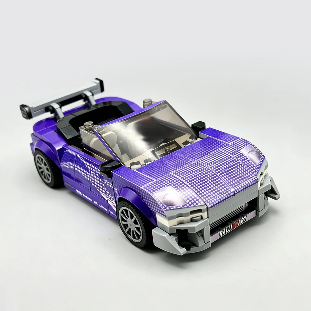 

New MOC Speed ​​Series Classic Racing Movie Racing Model Building Blocks DIY Modular Car Assembly Children's Toy Boy Gift Set