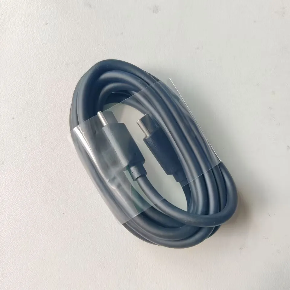 Picture 4: Original 33W New Oukitel WP33 Pro RT6 WP27 Cell Phone AC Adapter Travel Charger EU Plug +6A Type-C USB Cable Wire Line
