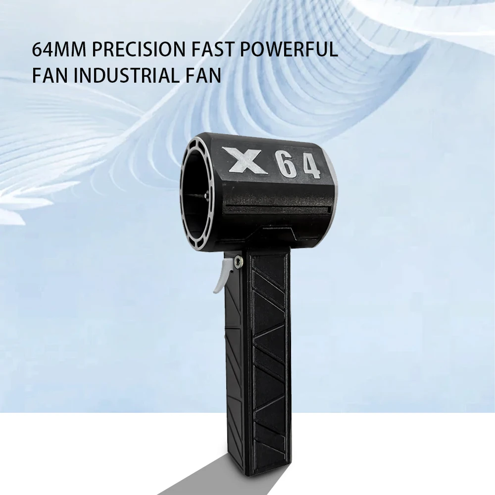 NEW X64 Handheld Turbo Jet Fan Car Violent Air Blower Wireless Air Gun 64mm Brushless Motor Powerful Electric Strong Dust Blower