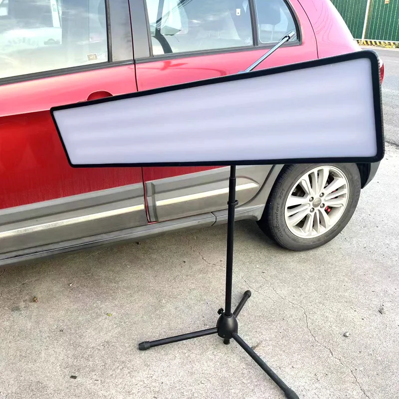 Car Depression Repair, Six-color Floor Bracket Leveling Light, Pit Depression Repair Stripe Detection LED Adjustable