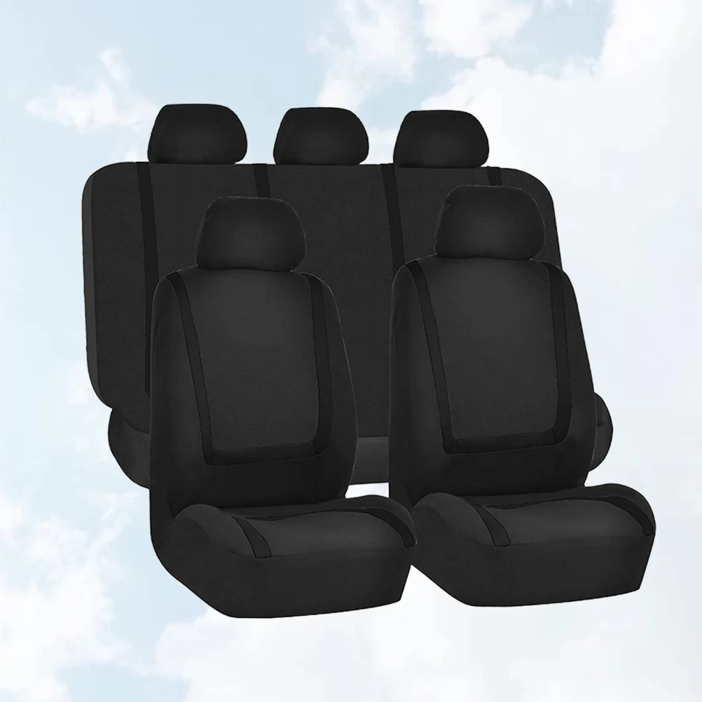 

9 Pcs Car Seat Cover Universal Cushion Interior Accessory Covers Cell Phone Protector Mat