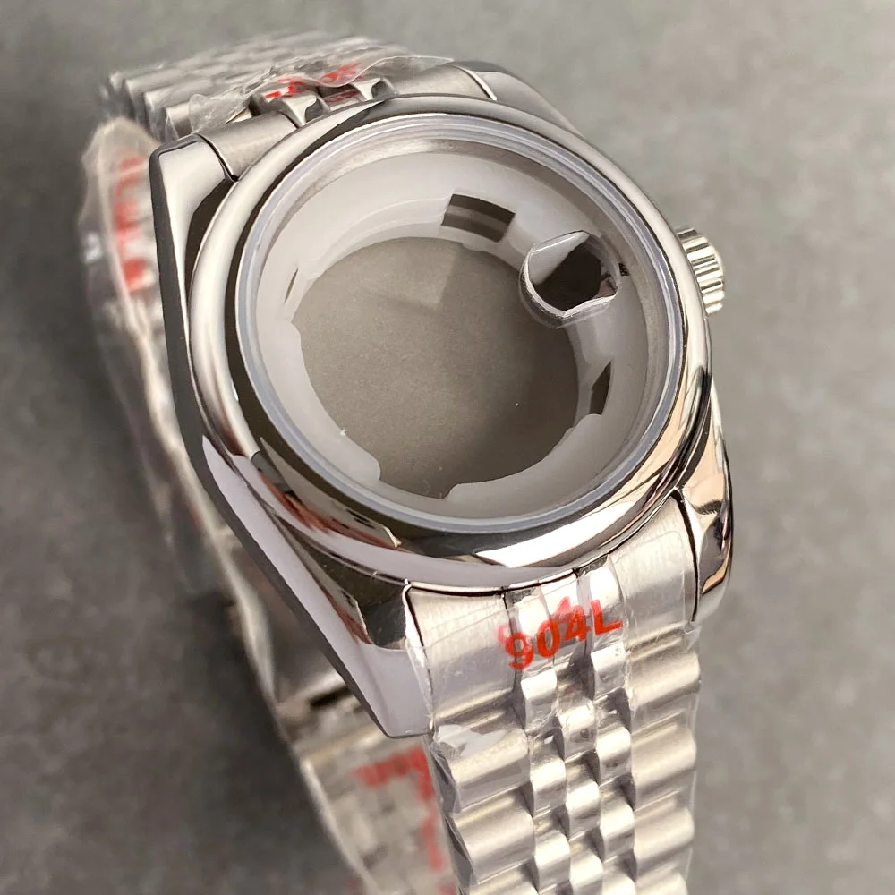 High Quality 31mm Bliger Watch Case Fit For Women Lady NH05 Automatic Watch Sapphire Crystal