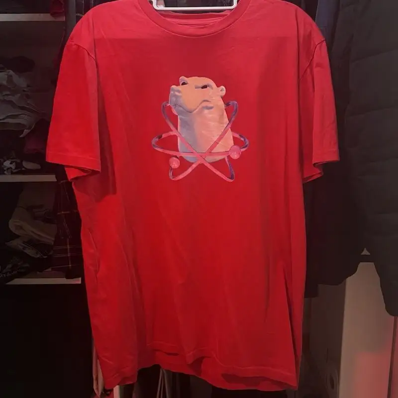 Rare RED OFFICIAL Bjork T Shirt Army Of Me 90s UK Post Aphex Twin SugarCubes Large