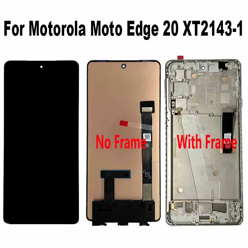 

For Motorola Moto Edge 20 XT2143-1 LCD Display Touch Screen Digitizer Assembly