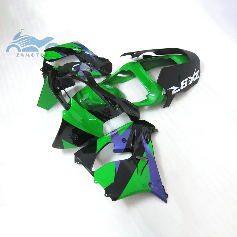 

Бесплатные пользовательские наборы обтекателей для KAWASAKI Ninja ZX9R 2002 2003 ABS пластик мотоцикл обтекатели комплект 02 03 ZX 9R зеленый фиолетовый обтекатель