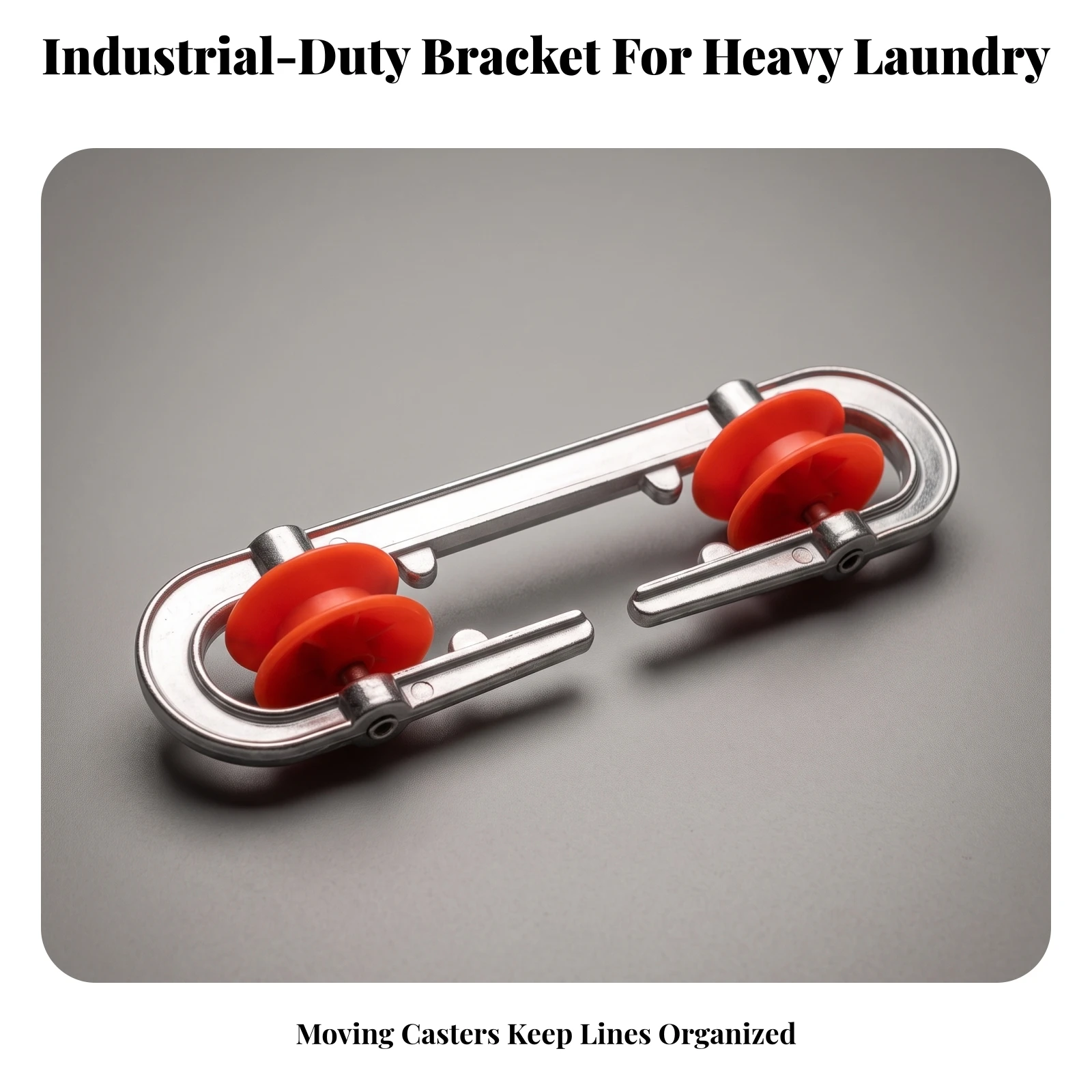 Clothesline Pulley Heavy-Duty Clothesline Hanger with Pulley Wheels Hardware Long-Lasting Secure for Backyard, Laundry Room