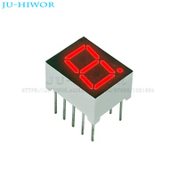 10pcs 0.39 Inch 10Pins 3191AS 3191BS 1 Bit Digit 7 Segment Red LED Digital Display Digitron Common Anode Cathode C-C C-A
