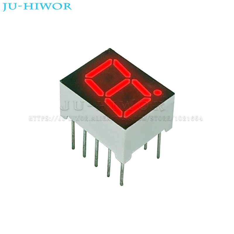 10szt 0.39 Inch 10Pins 3191AS 3191BS 1 Bit Digit 7 Segment Red LED Digital Display Digitron Common Anode Cathode C-C C-A