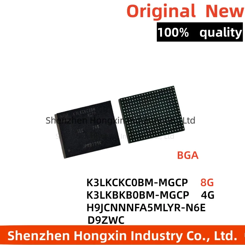 

1 piece D9ZWC K3LKCKC0BM-MGCP K3LKBKB0BM H9JCNNNFA5MLYR-N6E single piece 8G