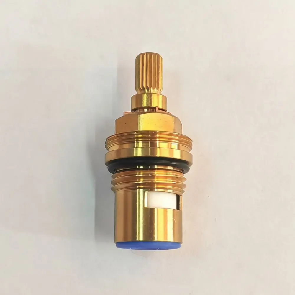 Solid Brass Ceramic Tap Valve Replacement For Kitchen Sink Basin Quick Open Repair Plumbing System Components