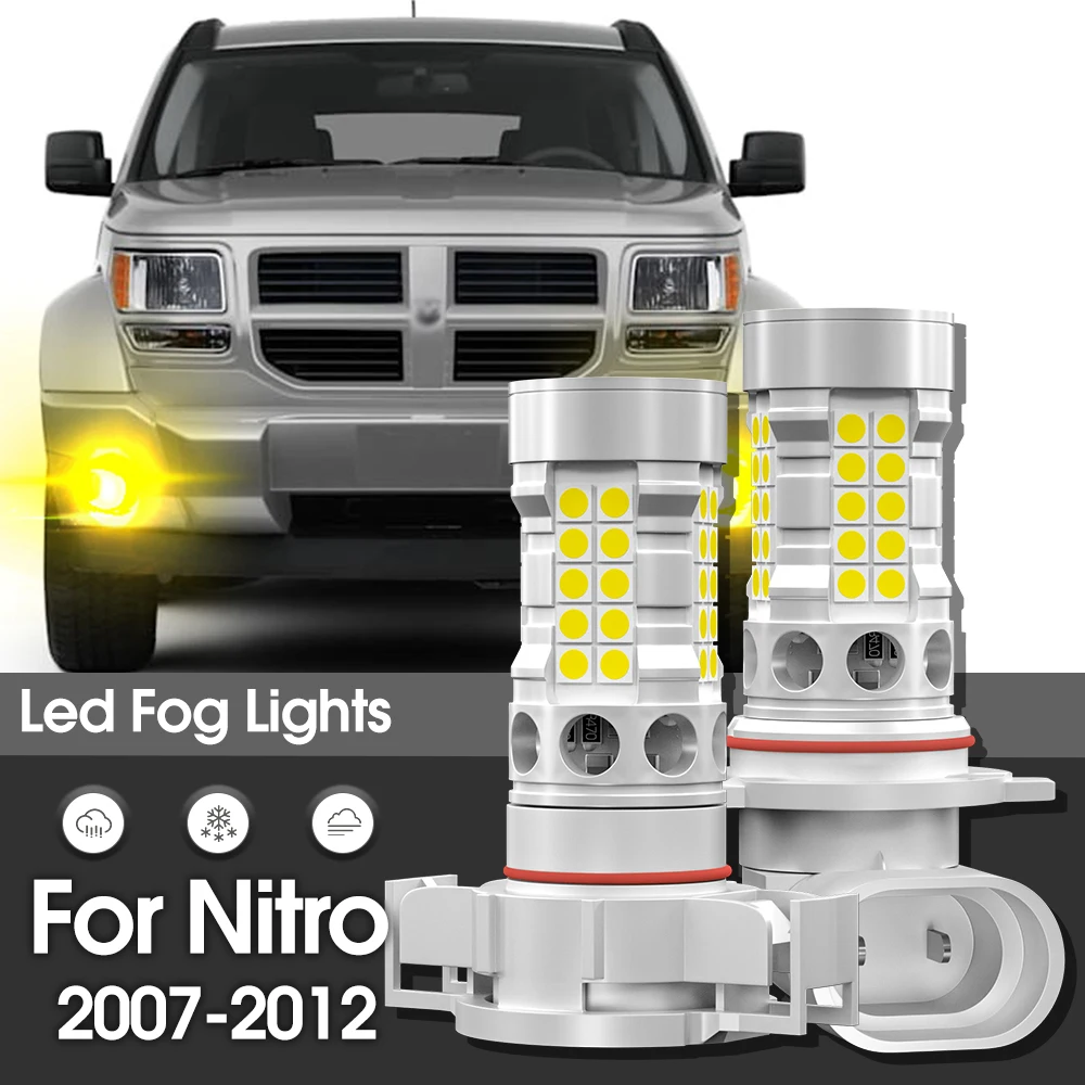 

Светодиодные противотуманные фары Canbus, 2 шт., аксессуары для Dodge Nitro 2007 2008 2010 2011 2012
