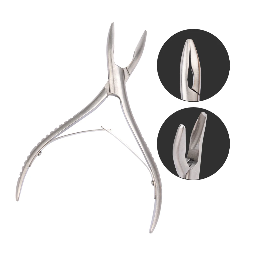 Dental Rongeur Forcep Dental Surgery Orthodontic Curved Bone Rongeur Dental Plier Dentist Instrument Tools