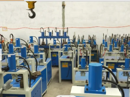 CNC electronic punching machine Hydraulic punching Steel pipe puncher Double line high speed automatic