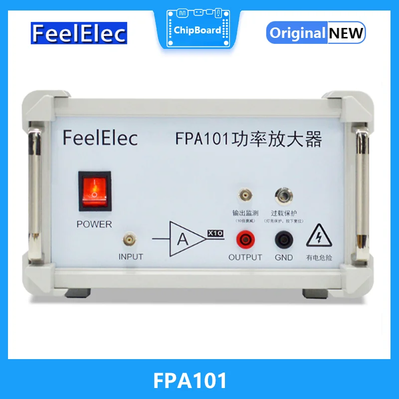 

FeelElec FPA101 AC/DC Signal Power Amplifier With Helmholtz Coil Piezoelectric Ceramic Vibrator