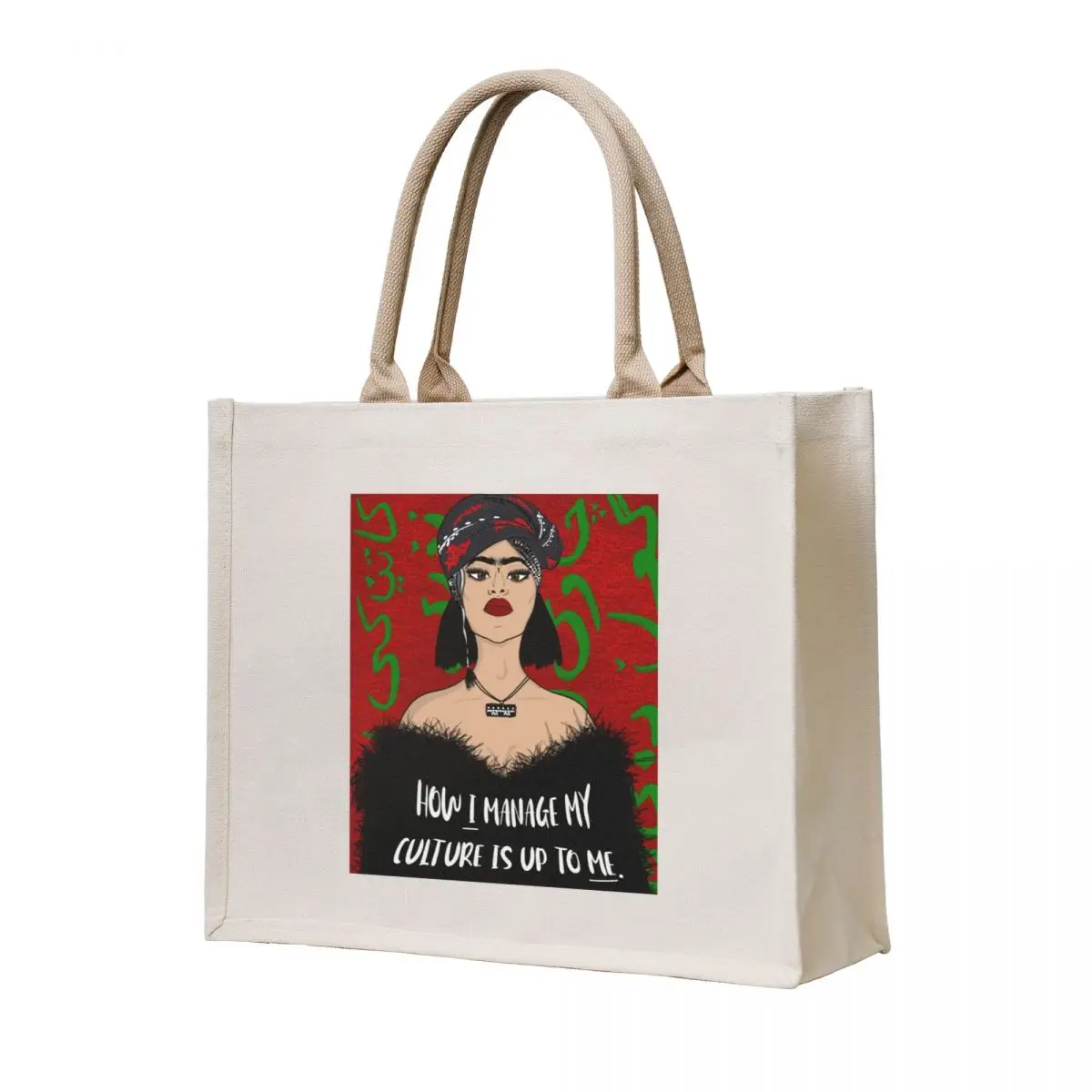 

MY Culture - Unapologetically Kurdish Tote Bag shopping bag Canvas bag shopping bags foldable