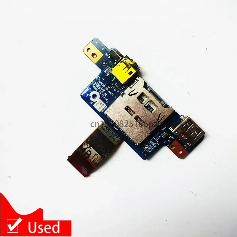 

Used FOR Lenovo Y700 Y700-15ACZ AUDIO CARD READER USB BOARD BY510 NS-A521