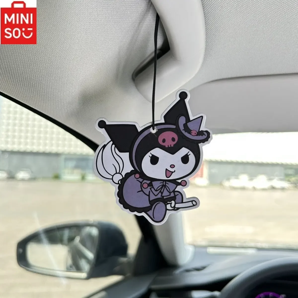 

MINISO Sanrio Kuromi Car Scent Pendant Set Car Fragrance Car Interior Long-lasting Light Fragrance Cute Pendant Deodorizing